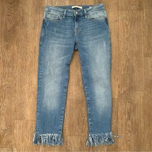 Mavi Jeans Co. Kerry Ankle Mid Rise Straight Leg Jeans Size 26